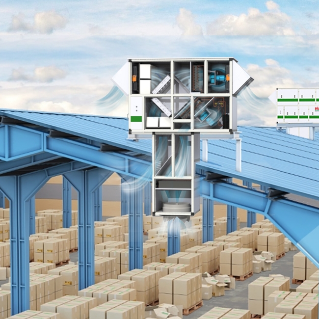 Крышный кондиционер Т-образного типа AK-TR-D