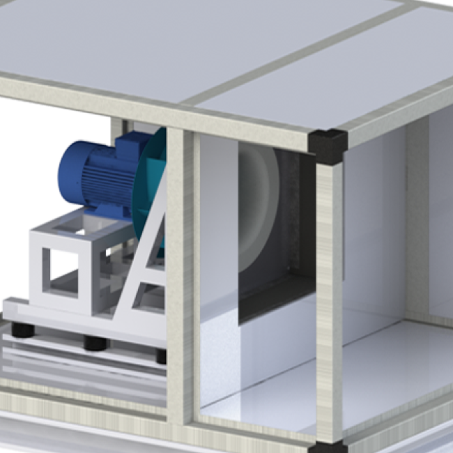 Секция вентилятора