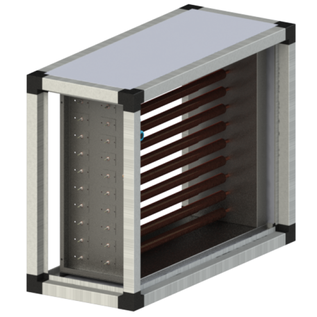 Секция электрического воздухонагревателя