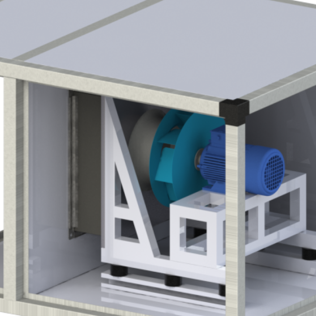 Секция вентилятора