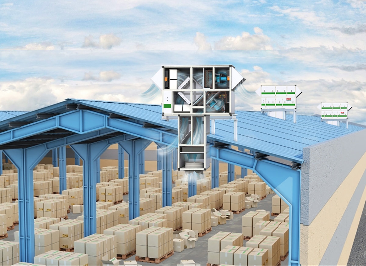 Крышный кондиционер Т-образного типа AK-TR-D