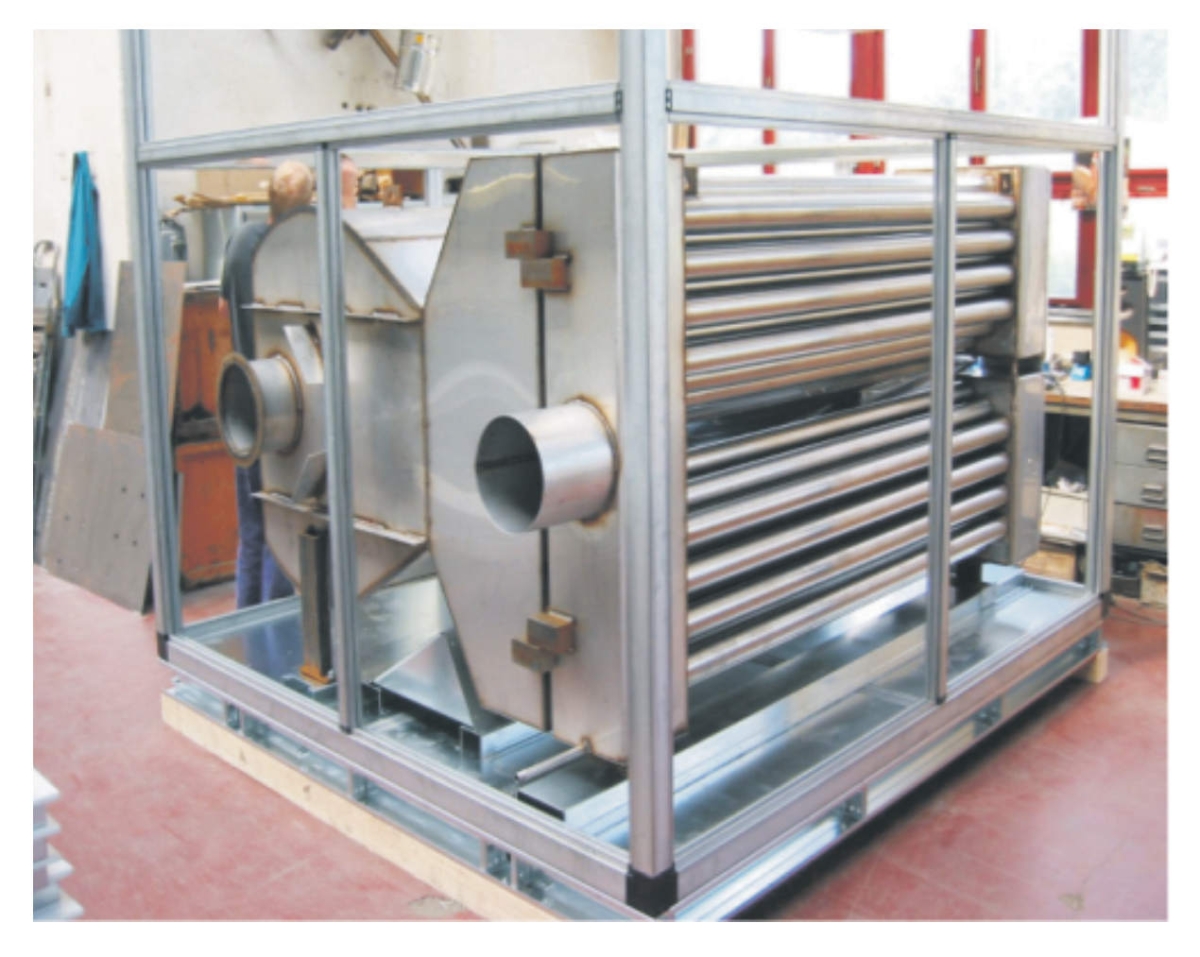 Секция газового воздухонагревателя